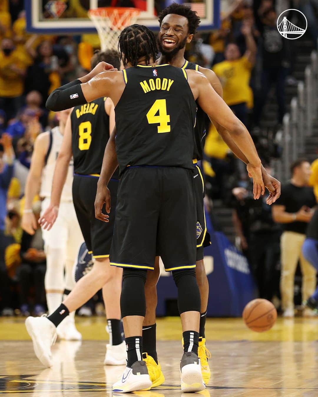 ゴールデンステート・ウォリアーズのインスタグラム：「Nothing beats those big game moments  #DubsClutchWeek」