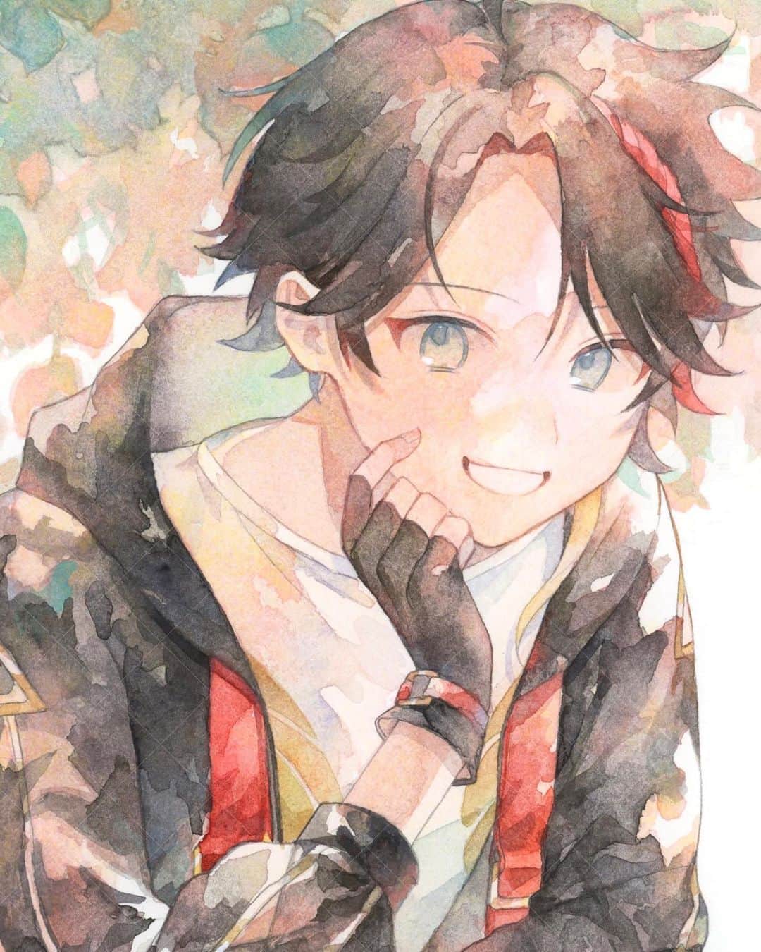 雲丹。のインスタグラム：「お誕生日おめでとう🎊🍰 #三枝明那生誕祭2023  #さ絵ぐさ」