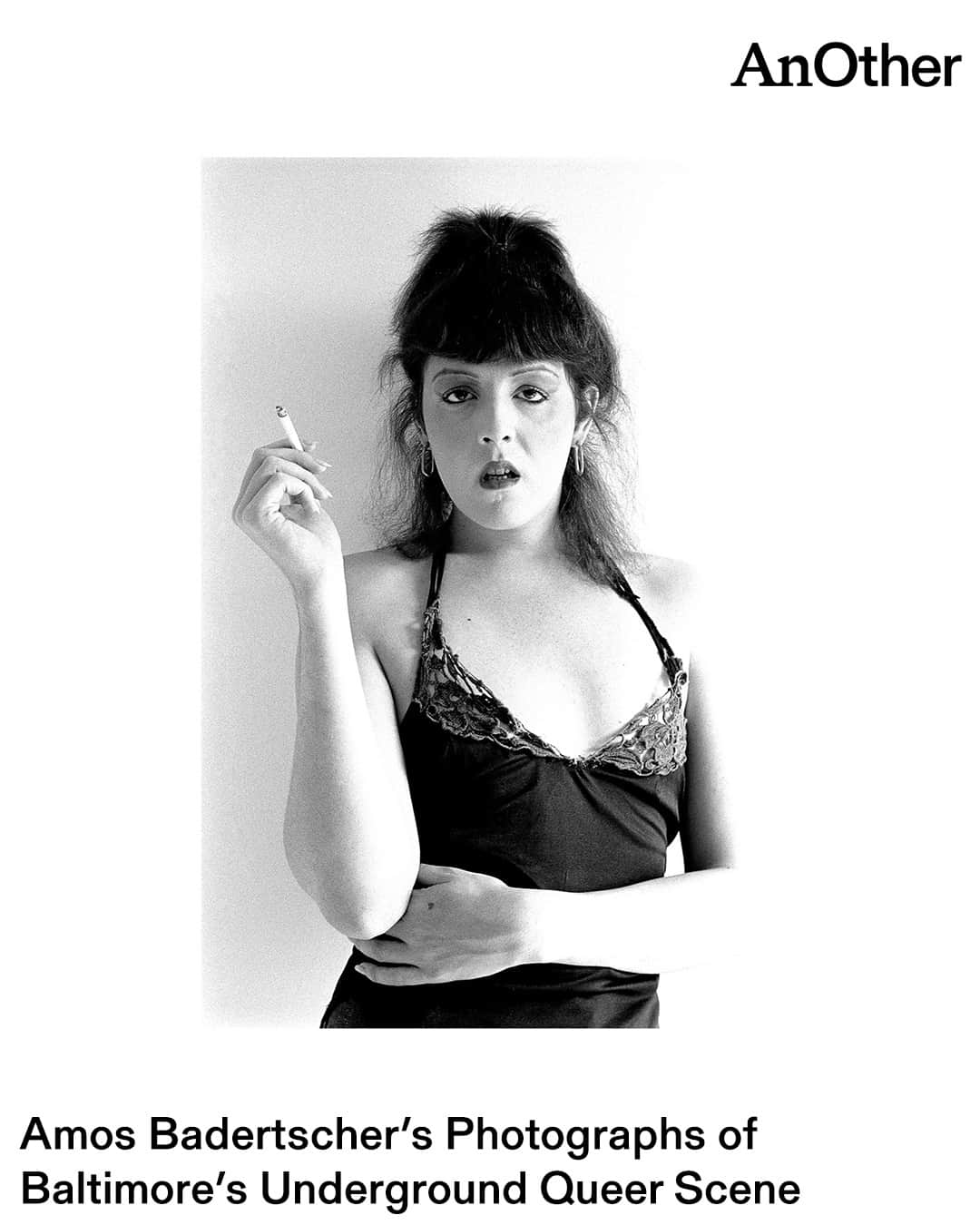AnOther Magazineのインスタグラム：「Capturing nudes of friends, lovers, club kids, hustlers, drug addicts and models, @amos_badertscher built up a raw, prolific archive of queer underground culture in a pre-gentrification Baltimore ❤️⁠ ⁠ On July 24, the self-taught photographer died at the age of 86 – just weeks before his first retrospective, Lost Boys: Amos Badertscher’s Baltimore, was due to open; an exhibition that brings together around 200 photographs taken between the late 1960s and 2005. ⁠ ⁠ “The fact that he was drawn to photograph people on the margins was really him trying to reject the way he had been brought up,” Beth Saunders, the show's curator tells @missroseneditions. See more at the link in bio 📲⁠ ⁠ 📸 Lost Boys: Amos Badertscher’s Baltimore. Photography by Amos Badertscher⁠」