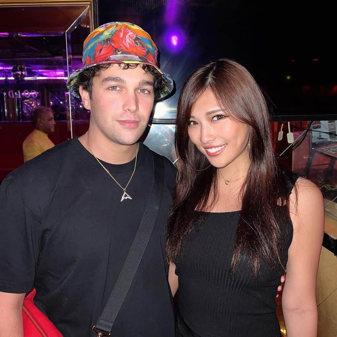  りさぶーのインスタグラム：「夢って叶います @austinmahone ❤️‍🔥 ８年前の自分に言ってあげたい 半日、ご一緒させて頂きました🥩🙏🇯🇵」