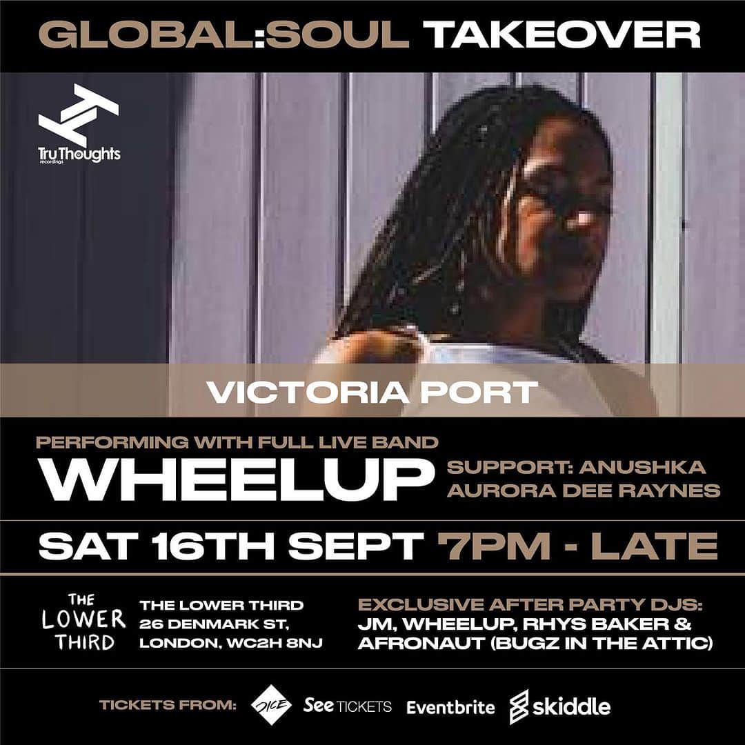 アヌーシュカさんのインスタグラム写真 - (アヌーシュカInstagram)「All roads lead to @lowerthirdsoho Saturday 16th September, we are sooo blessed to be joining the bro @djwheelup for some musical goodness! Looking forward to sharing some new music with you all and catching some vibes!!! We are bringing a special guest with us too 👀👀⛽️⛽️   @auroradeeraynes @y__rhys @afr0gram @globalsoulradio 💜💜💜」8月31日 23時02分 - anushkauk