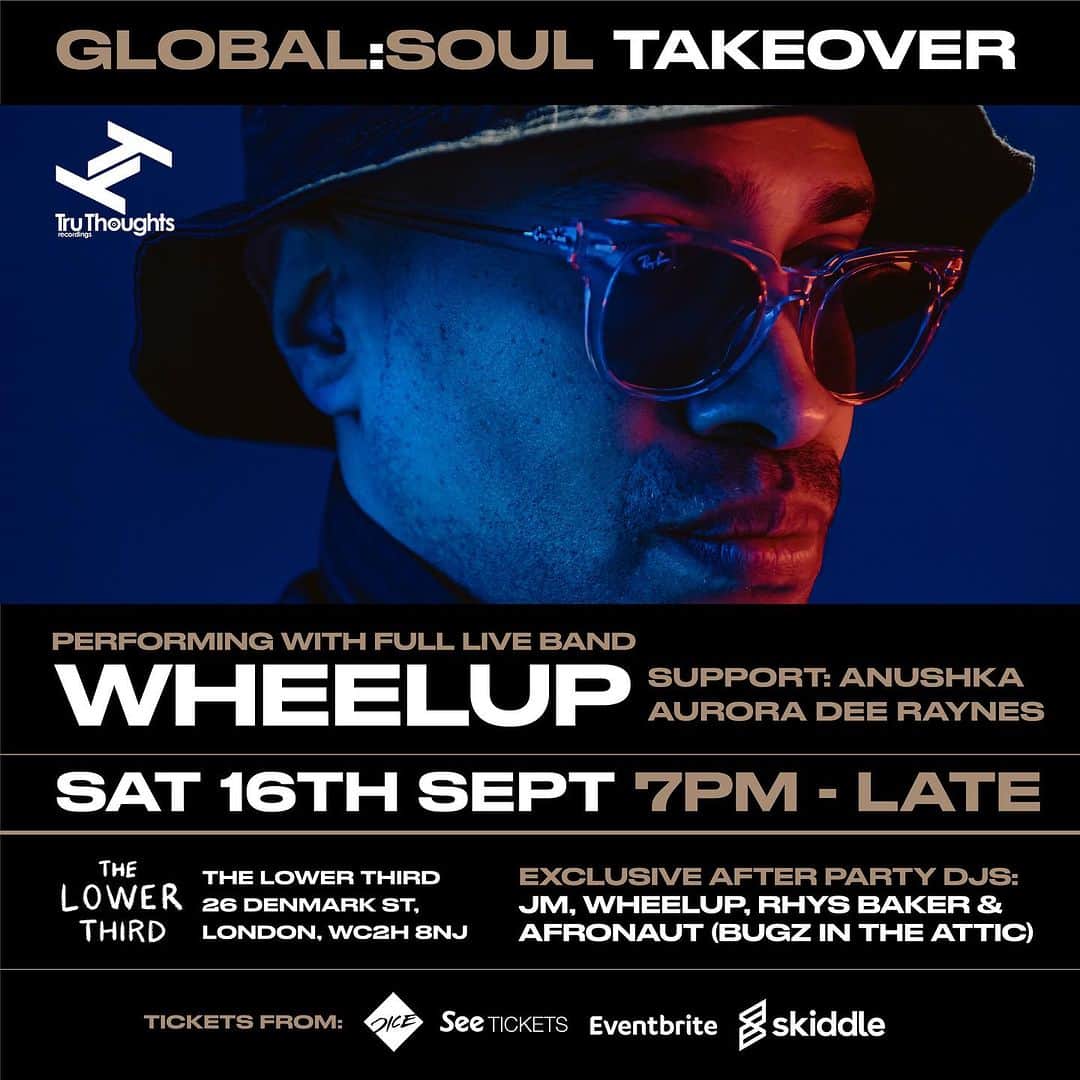 アヌーシュカさんのインスタグラム写真 - (アヌーシュカInstagram)「All roads lead to @lowerthirdsoho Saturday 16th September, we are sooo blessed to be joining the bro @djwheelup for some musical goodness! Looking forward to sharing some new music with you all and catching some vibes!!! We are bringing a special guest with us too 👀👀⛽️⛽️   @auroradeeraynes @y__rhys @afr0gram @globalsoulradio 💜💜💜」8月31日 23時02分 - anushkauk