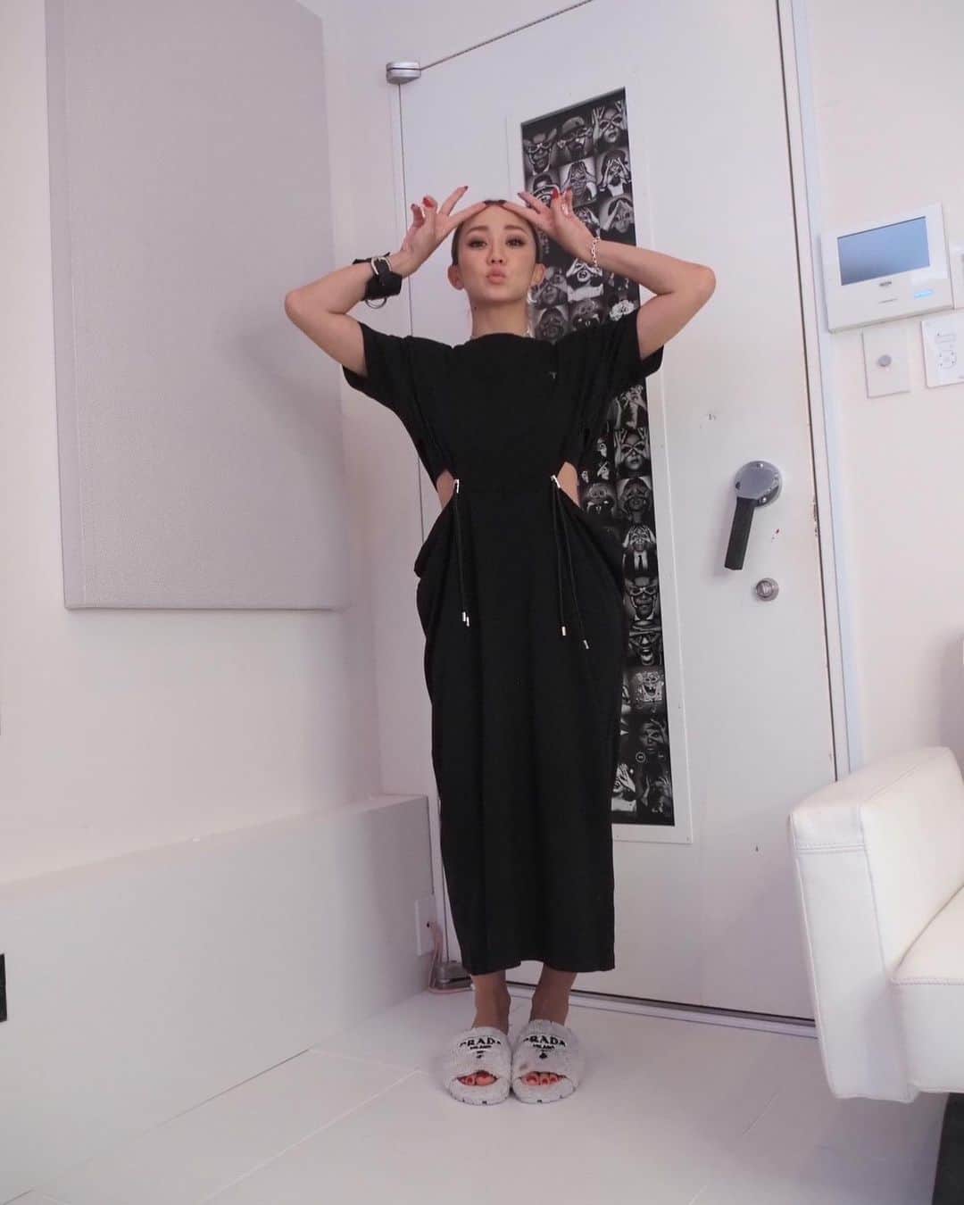 倖田來未のインスタグラム：「. HAPPY❤️ ⁡ #kodakumi #倖田來未」