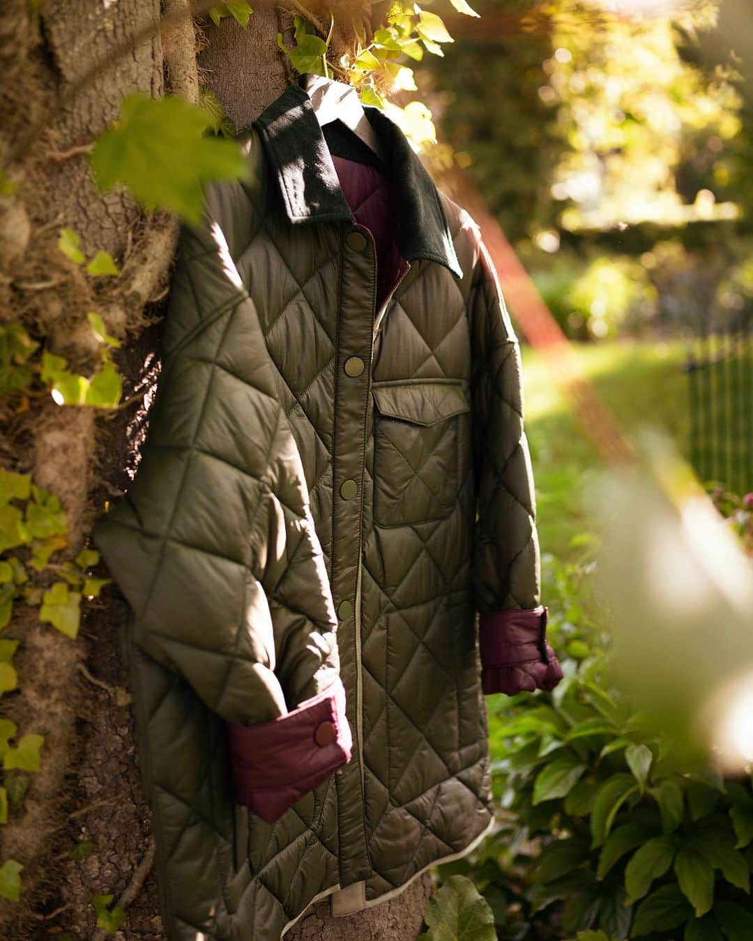 サムエデルマンのインスタグラム：「For those in-between seasons, meet our Reversible Quilted Jacket   Fall apparel is now live on Sam Edelman.com Tap to shop. #samedelman」