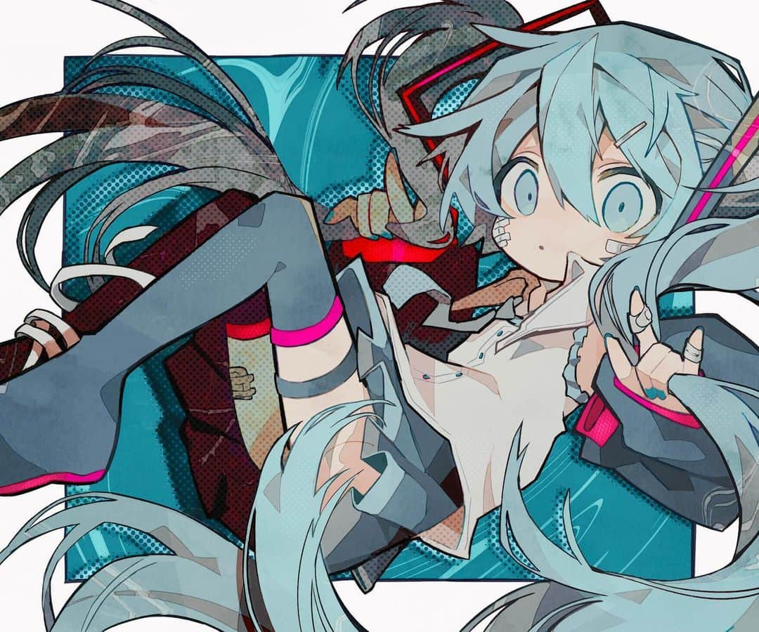 soresakiのインスタグラム：「#miku happy birthday ~」