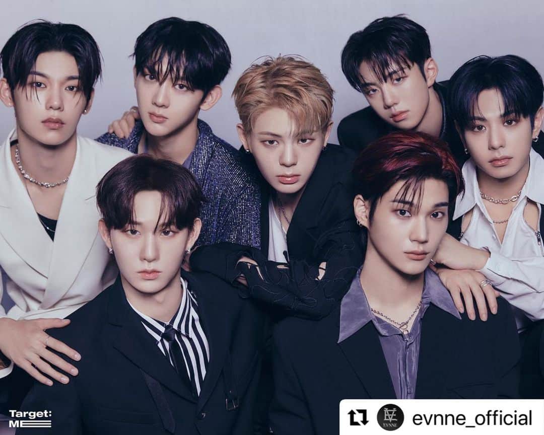 Jellyfish Entertainmentのインスタグラム：「#Repost @evnne_official with @use.repost ・・・ EVNNE 1st Mini Album [Target: ME] 🎯  Concept Photo  #EVNNE #이븐 #Target_ME #20230919_6PM」