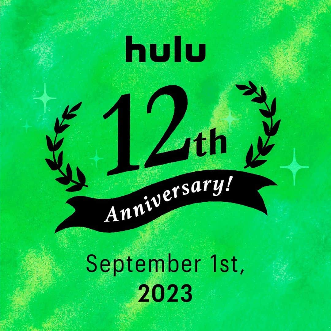 Hulu Japanさんのインスタグラム写真 - (Hulu JapanInstagram)「. 皆さまのおかげで Huluは9月1日に12周年を迎えました  これからもどうぞよろしくお願いいたします✨   #Hulu12th」9月1日 0時00分 - hulu_japan