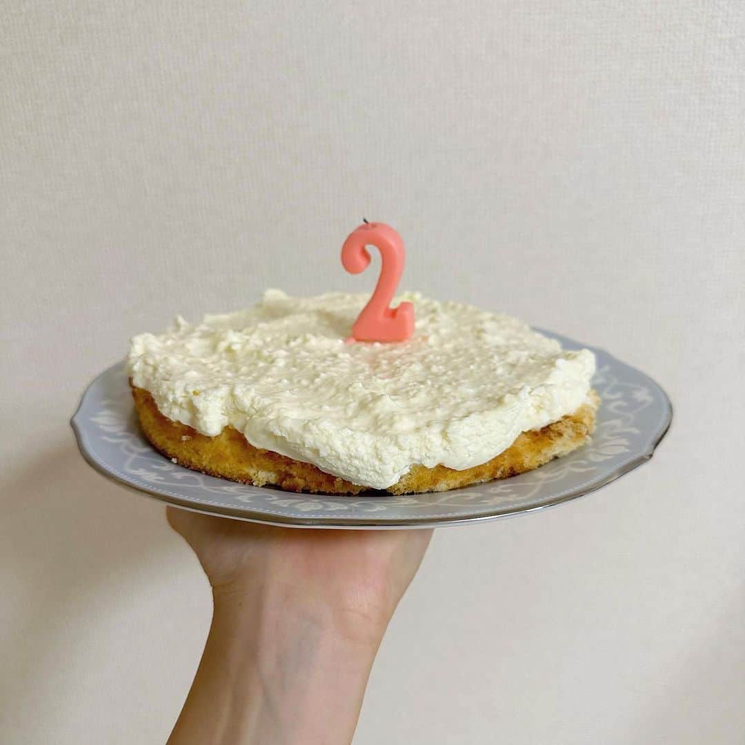 のインスタグラム：「❷ ‿ ❷<お誕生日あじゃんした。感涙です。 　　　　　　　　💧」