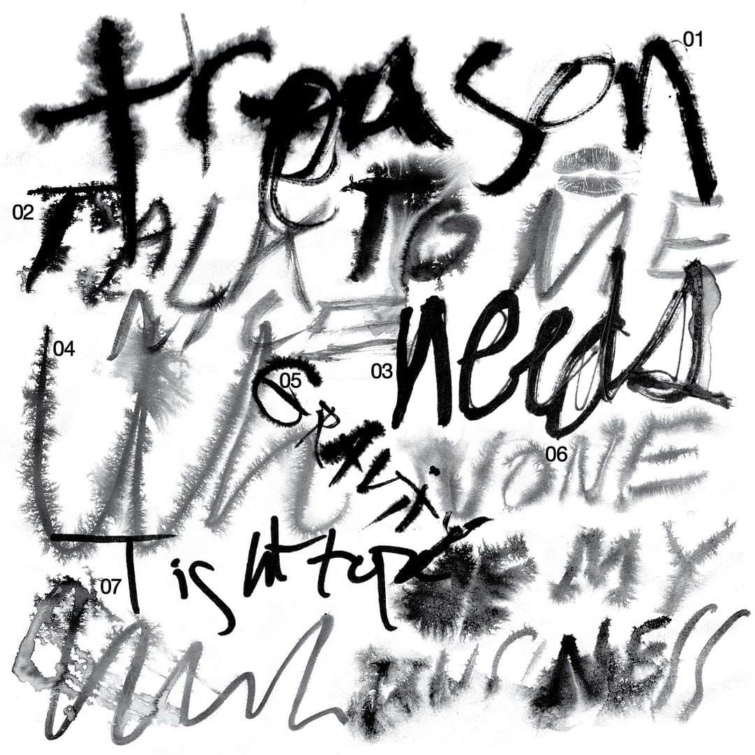 ティナーシェのインスタグラム：「/tracklist」