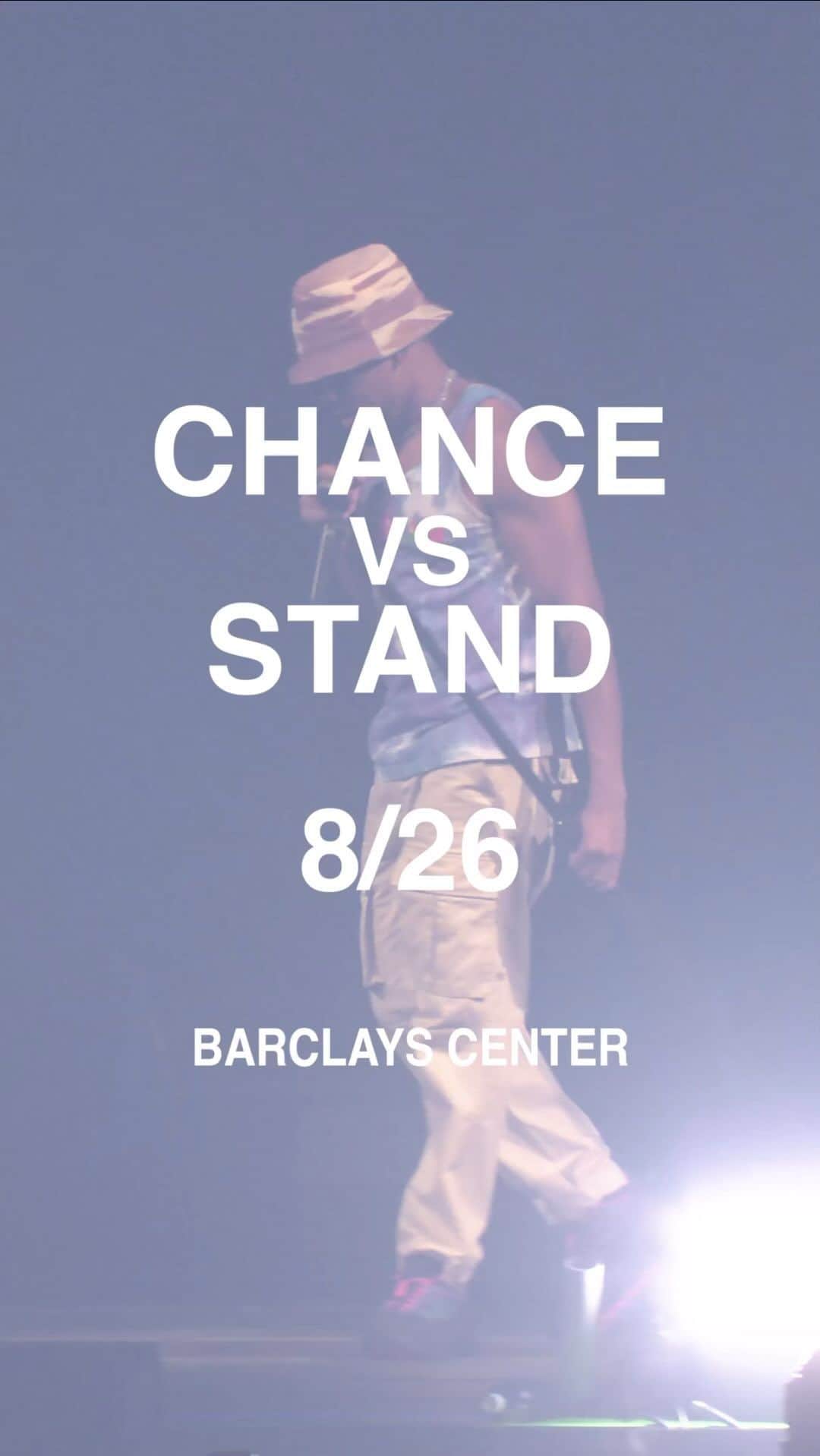 チャンス・ザ・ラッパーのインスタグラム：「This mic stand tried to trip me so I whooped eem  #acidrap10」