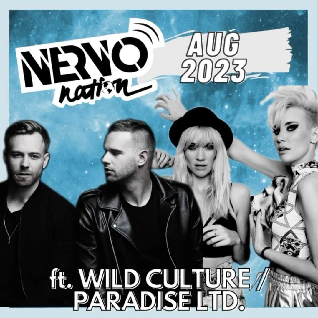 NERVOのインスタグラム：「Join us in welcoming our buddies, Austrian producer duo - @wildculture.official (and watch out for their  lush alias project @prds.ltd.official !) 🇦🇹!! Florian and Felix have made a name for themselves not only through high quality productions on a number labels, but also thanks to their remixes and releases, which are played by international headliners all over the world. 👯🌎✨✨ More recently they’ve built the ‘Wilderness Studios’, a creative space for musicians from all over the world, located in the middle of the Alps (what a dreamy way to make music!!) 🤗🧚🙇‍♂️.  Thanks for joining us boys!! We hope to see you somewhere around the world, and pay a visit to your studio or one of these schnitzel filled writing camps!!!🧏‍♀️🙋‍♀️💁‍♀️🎤🎸  📻 NERVOnation AUG 2023 now streaming on the link in bio and stories!」