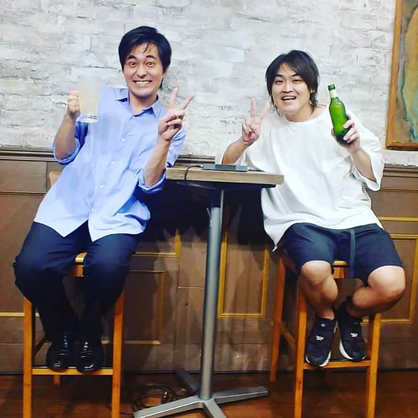 木島隆一のインスタグラム：「#城崎プレリュード　デンジャラースラブッ♪失う塩分と獲たミネラル〜そんな歌詞じゃない。あざました！」