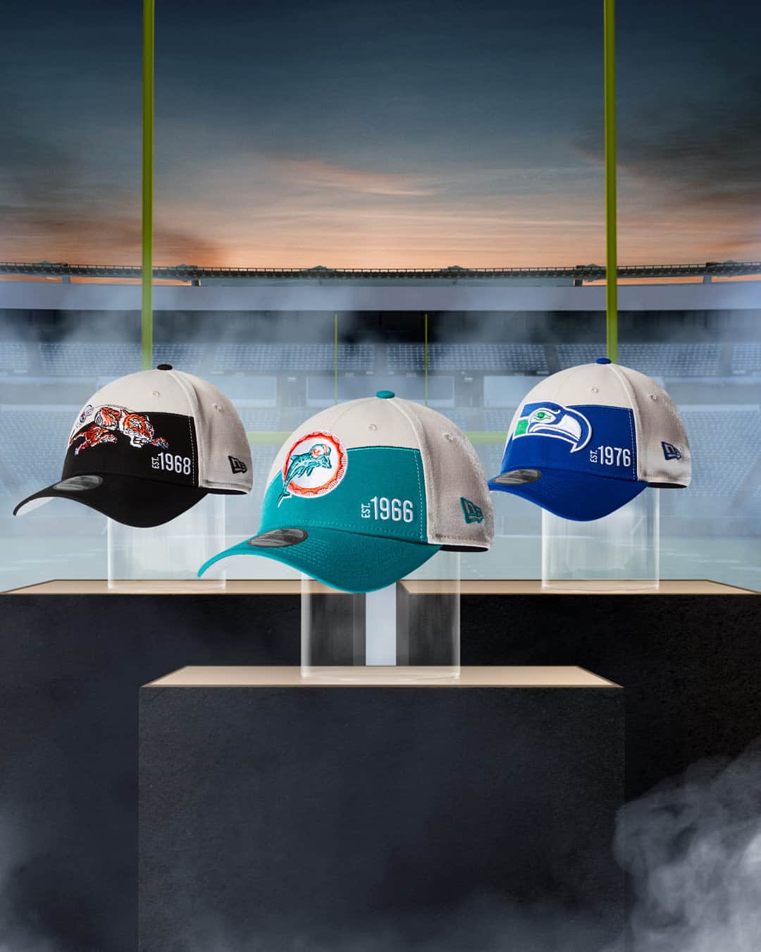 ニューエラ・キャップのインスタグラム：「NFL Sidelines is available now at neweracap.com.」