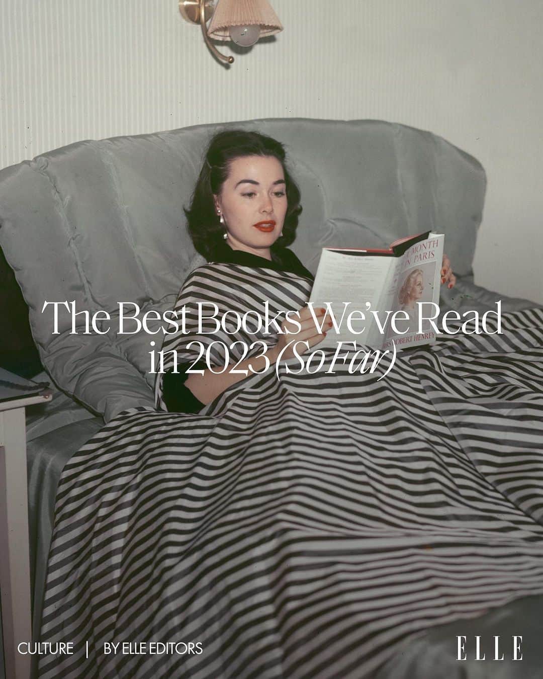 ELLE Magazineのインスタグラム：「There's still time to squeeze in a beach read before summer officially ends, but once the leaves start turning and you're tucked under a blanket for the rest of the year, we have your reading list covered. Click the link in bio for dozens of hand-picked book recommendations from 2023's slate of new releases.   Writers: @laurpuckett, @niquepeeks, Adrienne Gaffney」