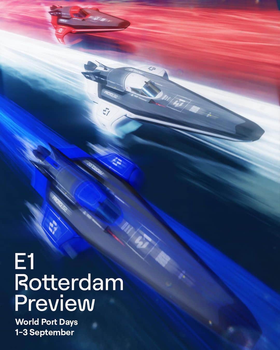 ディディエ・ドログバさんのインスタグラム写真 - (ディディエ・ドログバInstagram)「History awaits. Tomorrow, four RaceBirds on the water together for the first time ⚪️🔵🔴🟢  World Port Days in Rotterdam: September 1-3 🇳🇱  📸 @seabirdtechnologies   #E1Series #ChampionsOfTheWater #wereldhavendagen」9月1日 4時55分 - didierdrogba