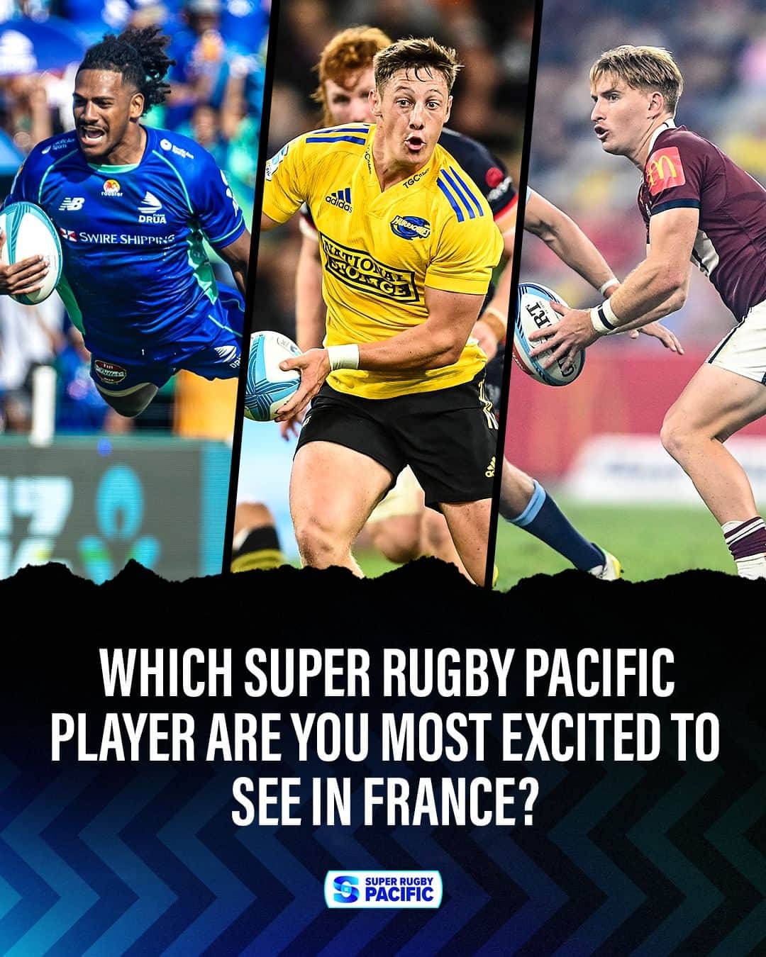 Super Rugbyのインスタグラム：「One week to go until we see #SuperRugbyPacific stars on the world stage 🗺️  Which player is on your radar? 📡」