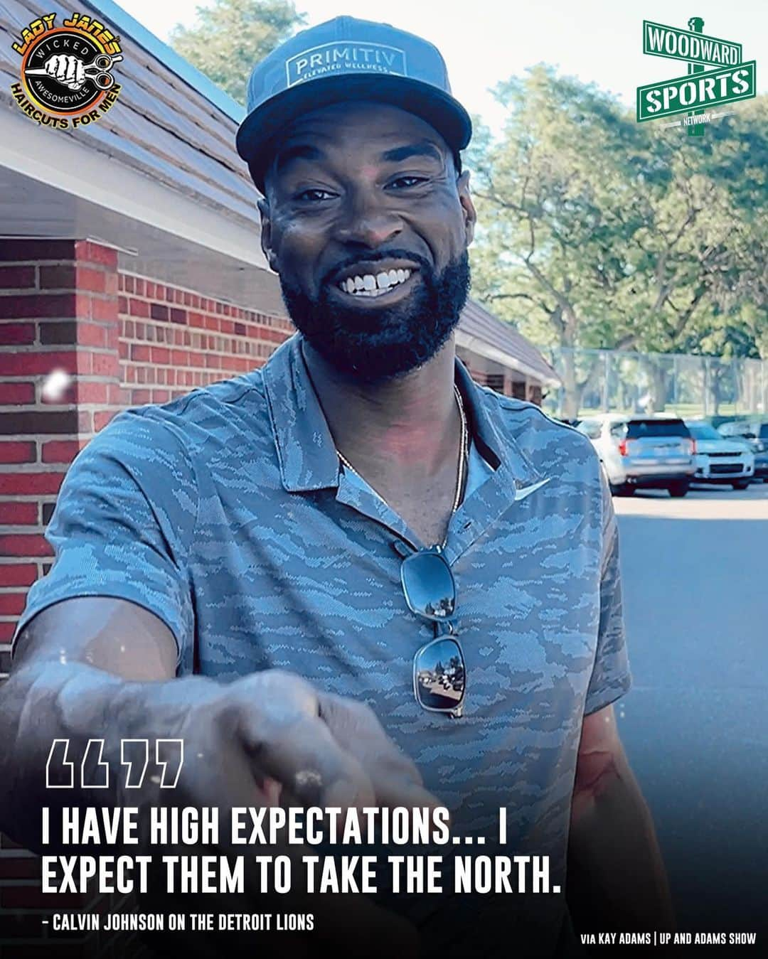 カルビン・ジョンソンさんのインスタグラム写真 - (カルビン・ジョンソンInstagram)「Calvin Johnson has high hopes for the #Lions in 2023  #OnePride」9月1日 5時08分 - megatron