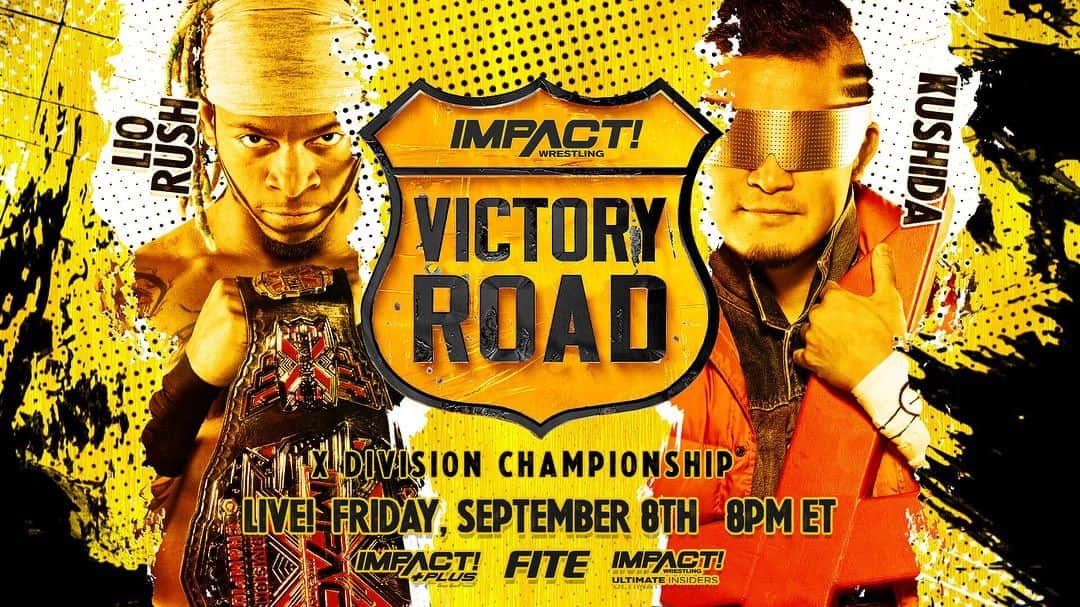 KUSHIDAさんのインスタグラム写真 - (KUSHIDAInstagram)「VICTORY ROAD ❌ divistion title match タイトルマッチ決まった‼️ @impactwrestling  @njpw_global」9月1日 14時38分 - kushida_ts