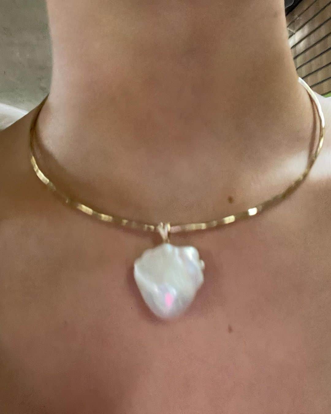 森友里恵のインスタグラム：「Pearl Diamond Necklace💠🦪  #パールネックレス #パールダイヤモンドネックレス #gold #pearlnecklace #pearldiamondnecklace #jewelry」