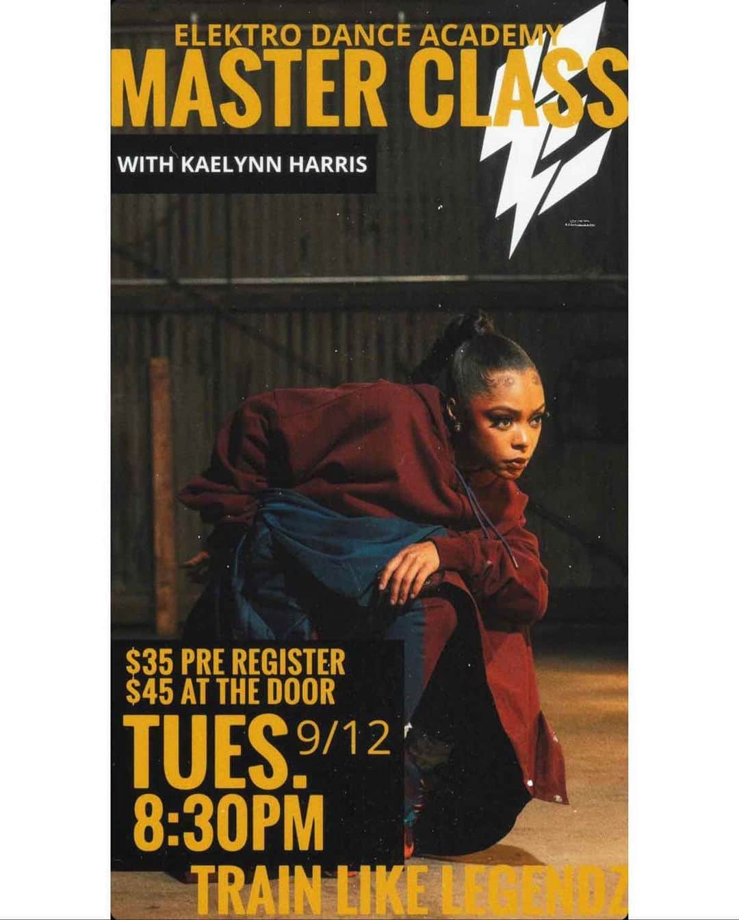 Kaelynn KK Gobert-Harrisのインスタグラム：「I have a few upcoming classes in September!  Here are two options to train with me if you’re in the area 💕  I’ll be posting more dates and locations throughout the week!  There are more cities in my story too, if you wanna slide on that.  You can register directly with these studios  Phoenix - @elektrodanceacademy  Tulsa - @mofcrew_」