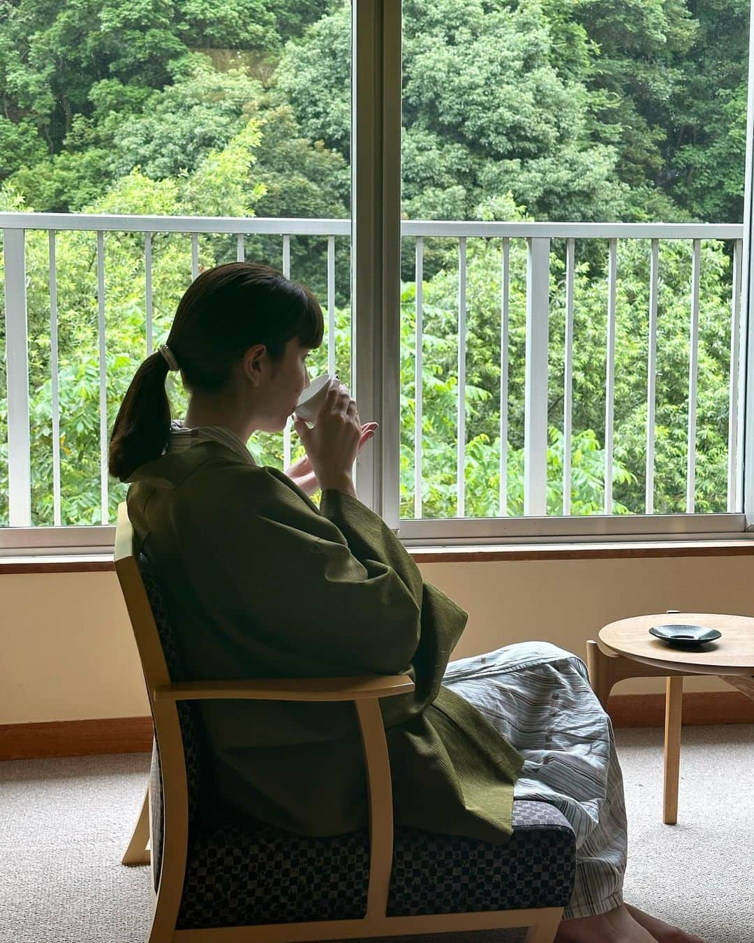 サマンサ麻里子さんのインスタグラム写真 - (サマンサ麻里子Instagram)「夏の思い出🍃  Hakone hot springs trip for my birthday last month 🤍  #hakone #hotsprings」9月1日 9時15分 - samanthamariko