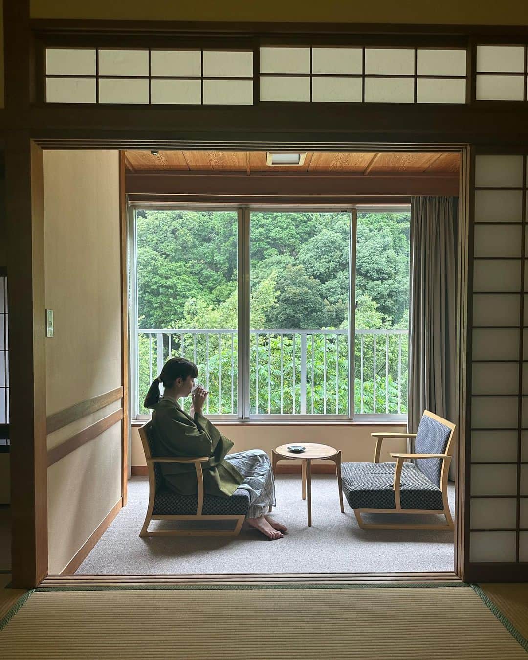 サマンサ麻里子さんのインスタグラム写真 - (サマンサ麻里子Instagram)「夏の思い出🍃  Hakone hot springs trip for my birthday last month 🤍  #hakone #hotsprings」9月1日 9時15分 - samanthamariko