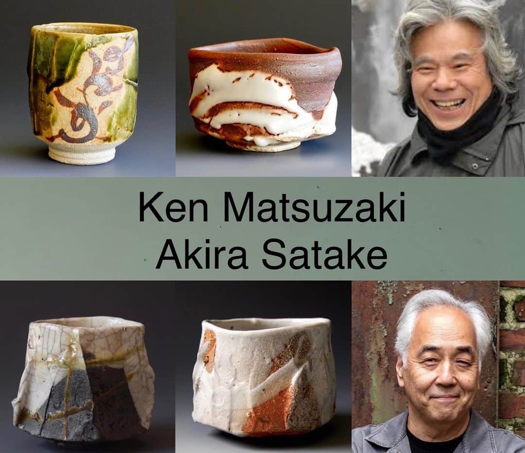 佐竹晃のインスタグラム：「CONVERGENCE 3  3 Day Online Workshop with Ken Matsuzaki and Akira Satake  September 26-28  11am~2pm (EDT US) Please go to www.akirasatake.com or link in my bio We are thrilled to announce a new workshop collaboration between Ken Matsuzaki and Akira Satake -- Convergence 3! . Please join us for this three day Zoom Online Workshop with Ken Matsuzaki (in Mashiko, Japan) and Akira Satake (in Asheville, North Carolina) as we explore the unique approaches of two potters from completely different backgrounds. Ken Matsuzaki, one of Japan's most important potters, brings over 55 years of experience, extending from a rich tradition of Japanese ceramics in which he has found his own distinctive style.   In contrast, Akira Satake hails from Japan but discovered pottery in his 40s after pursuing a career in music in New York City. Essentially self-taught, he has developed his unmistakable esthetic through experimentation, observation, and lots of trial and error.  Despite their diverse paths they resonate together, and with Convergence 3 participants will be able to witness their creative synergy in action. During the workshop, Satake will spotlight Matsuzaki as he demonstrates and explains the long standing traditions of Japanese pottery in glazing, firing techniques, materials, and making, while also sharing some of the techniques of his well-known original style.  Satake will showcase, discuss and demonstrate his personal approach, rooted in an outsider's perspective and philosophy.   Day 1 - Chawan (ceremonial tea bowls), yunomi (tea cups) and guinomi (sake cups) and more. Ken and Akira will demonstrate throwing tea bowls and share insights and their philosophy about chawan. Day 2 - Tsubo and sculptural vessels. Ken and Akira will demonstrate their signature styles of tsubo, vase and plate making.  Day 3 -  Glazing, clay choice and preparation, firing and kilns. Ken and Akira will talk about and demonstrate glaze application, including Japanese Shino, Oribe, Nuka glazes and many more. . www.akirasatake.com #akirasatakeceramics #clay  #asheville  #gallerymugen  #陶芸 #陶芸家  #佐竹晃 #ceramics #pottery #japanese #japanesepottery #kenmatsuzaki #松崎健 #potteryworkshop #akirasatake」