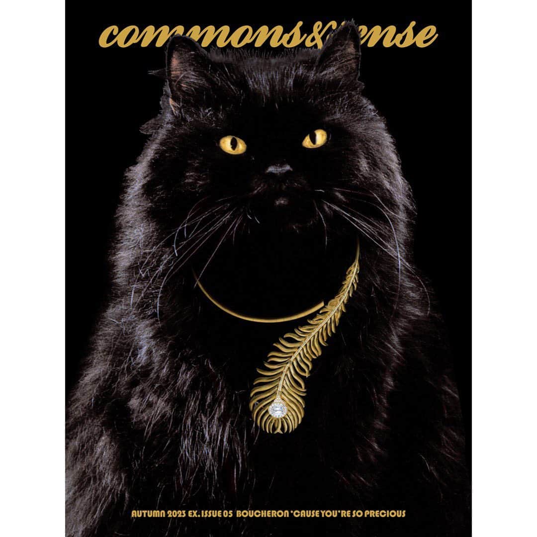 commons&senseのインスタグラム：「. commons&sense EX. ISSUE05 BOUCHERON out on September 13th, 2023! #BOUCHERON @boucheron」