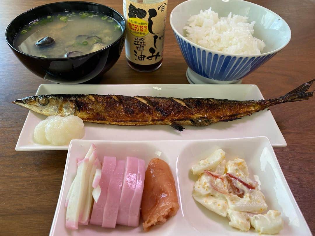 小沢仁志さんのインスタグラム写真 - (小沢仁志Instagram)「おはようさん❗️ 今日も和食スタート👍」9月1日 10時45分 - ozawa_hitoshi