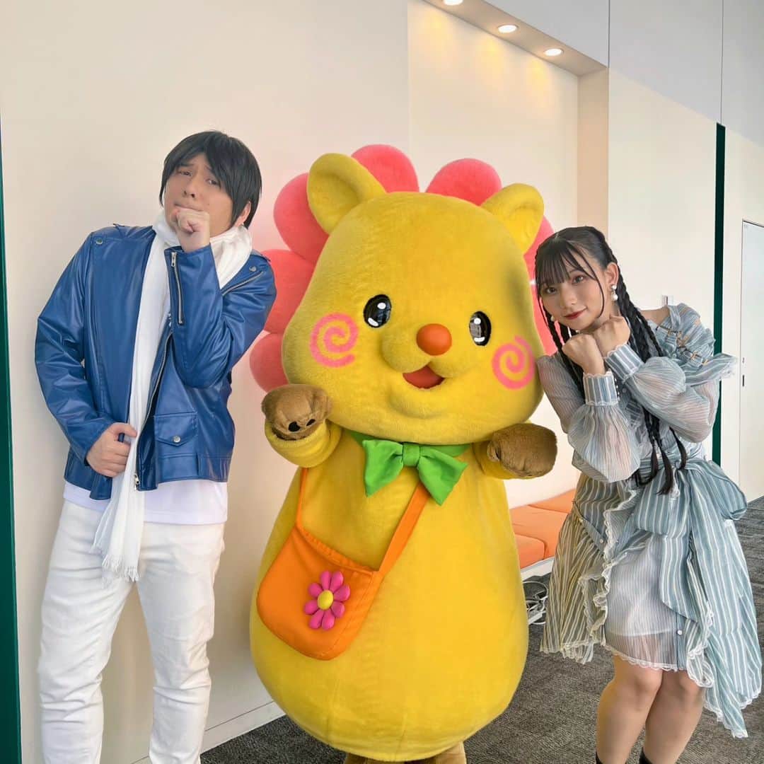Mr.シャチホコのインスタグラム：「よよよちゃんと一緒だったよよ ヒルナンデスでした😁」