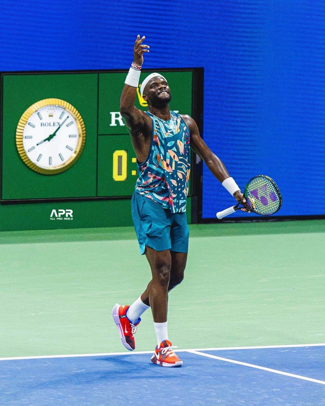 フランシス・ティアフォーさんのインスタグラム写真 - (フランシス・ティアフォーInstagram)「Night session Ashe is always special. Appreciate the love nyc. Let’s keep it pushing. See y’all tomorrow round 3 tones. #lockedin🔐 #godspeed✊🏿  Photo credz 📸: @allproreels」9月1日 10時51分 - bigfoe1998