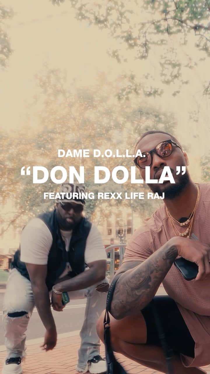 デイミアン・リラードのインスタグラム：「🎥🎥🎥 Just dropped the video for the #DonDOLLA title track featuring @rexxliferaj. Had to hit the Ross for this one. 🤣  Hit the link in my bio to watch the video on my YouTube.  🫡 @rileybrownpdx and @brookfieldduece for the 🎥 📹 work on this.   #DameDOLLA #RexxLifeRaj」
