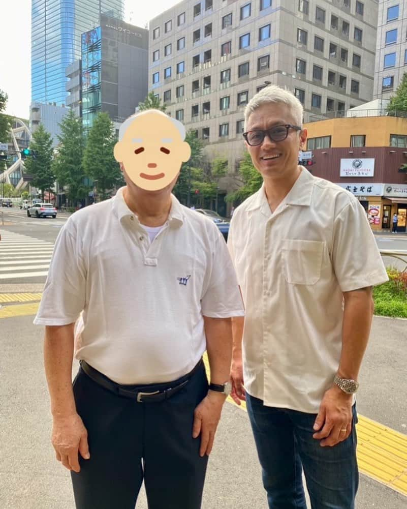 押尾学さんのインスタグラム写真 - (押尾学Instagram)「👨‍🦳  #fatherandson」9月1日 12時36分 - manabuoshio_official