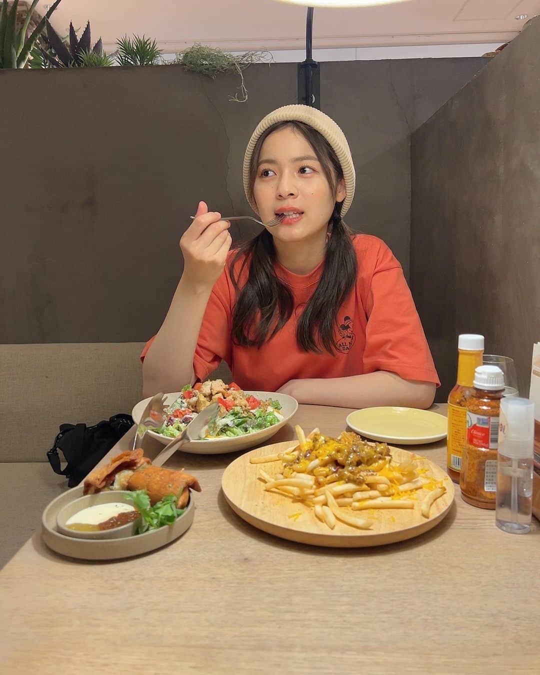 田村響華のインスタグラム：「⁡ 🌱🥔」