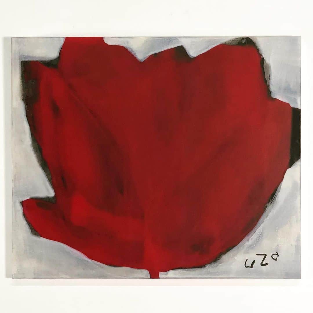 Uzo Hiramatsuのインスタグラム：「2022. #painter #Japan #fukuoka #contemporaryart #painting #drawing #mixedmedia  #flower #flowers」