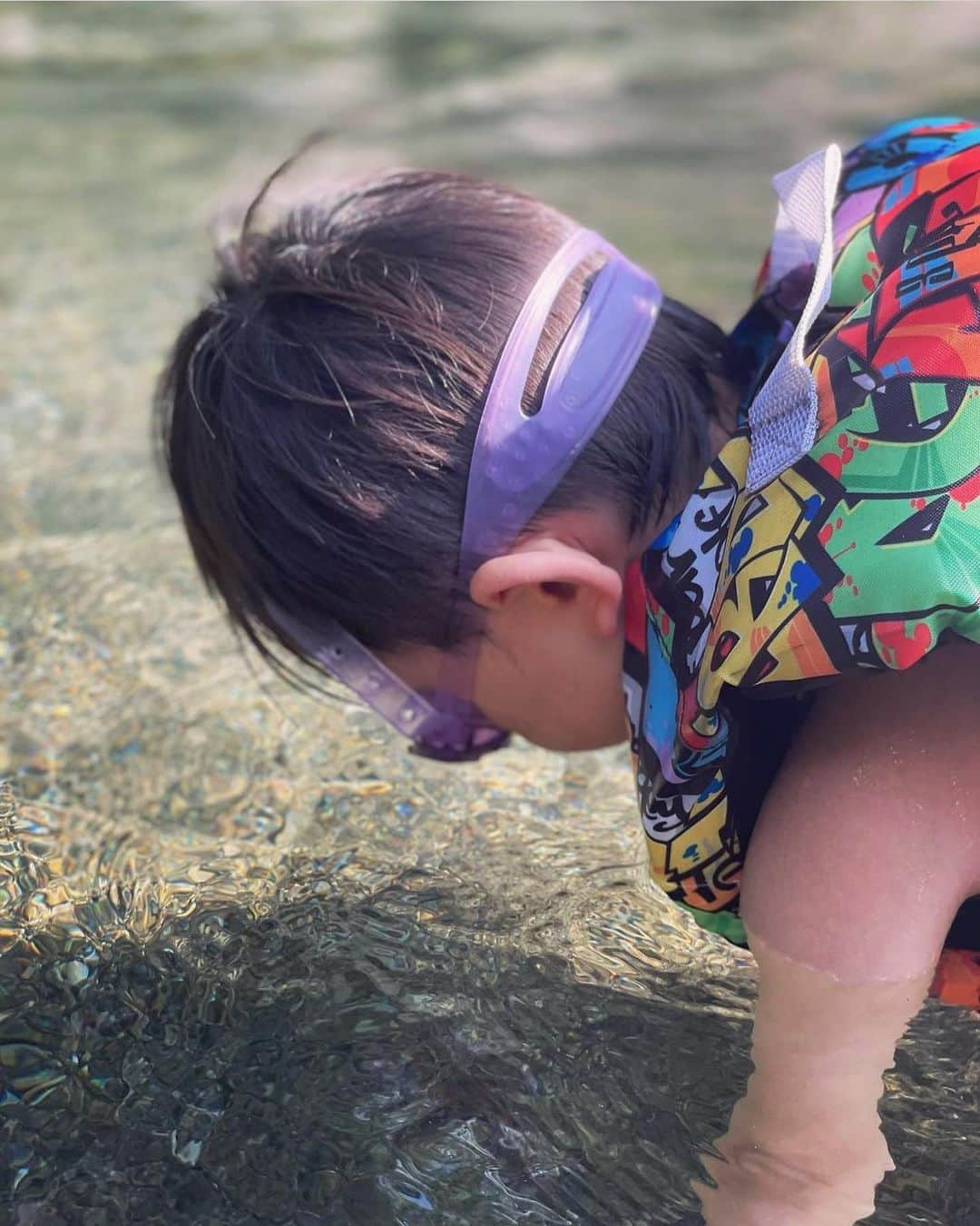 ダーブロウ有紗さんのインスタグラム写真 - (ダーブロウ有紗Instagram)「River〜川  夏休みの思い出①  🩵」9月1日 14時03分 - alisadurbrow