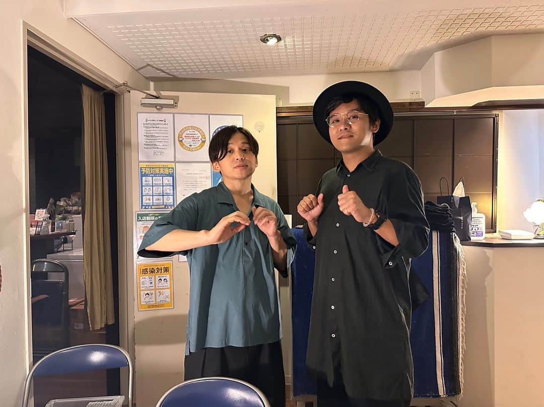 小田和奏のインスタグラム：「今夜は大阪・心斎橋夜を灯して。 「to-go in osaka」髙木誠司×小田和奏 お届けしました。 先週の東京からの今夜はまた色々トライもできて温かい時間になりました。セッションも楽しかったし、かすうどんイベント前後に食べちゃった。 ありがとうございました！！さらにまた何か進化させたいと思います。」