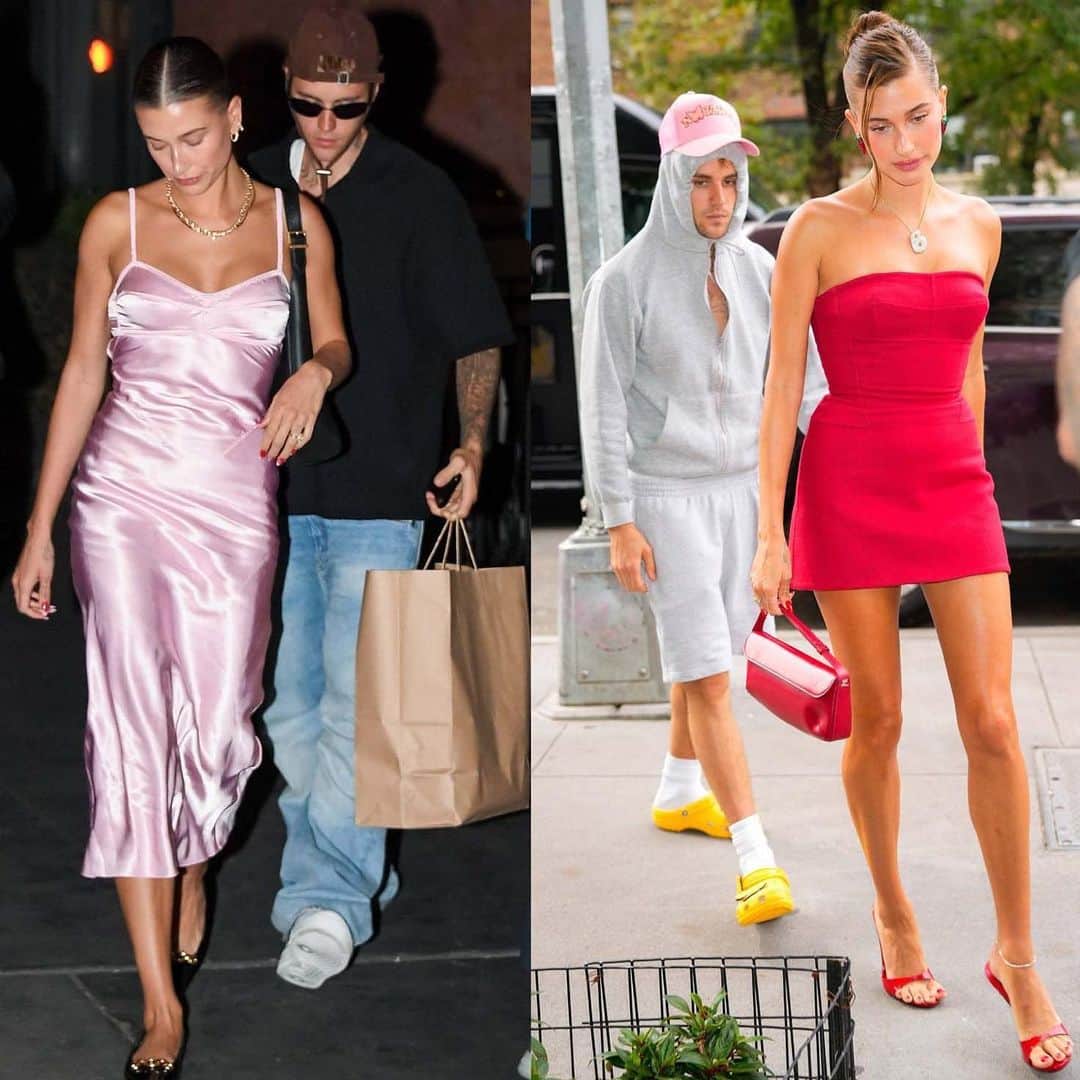 Vogue Españaのインスタグラム：「Cuando parece que tu pareja y tú vais a eventos diferentes: ni siquiera las celebs se libran del fenómeno novia muy arreglada vs. novio cero arreglado (y el caso de @haileybieber y @justinbieber no es el único). {Lo analizamos en el link de la bio}」