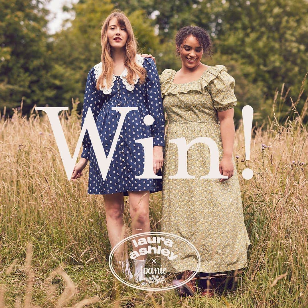 ローラアシュレイのインスタグラム：「🌻 IT'S GIVEAWAY TIME! 🌻  To celebrate the launch of our Laura Ashley X Joanie collaboration, we’re giving you and a friend the chance to win your favourite piece from the range!  🌟 To enter, simply: 1. Like this post 2. Tag a friend in the comments 3. Follow both @joanieclothing and @lauraashleyuk ✨ Good luck! ✨  Giveaway ends 10am, 08.09.23. Please note, the winner will be selected at random and contacted by the official Joanie Clothing Instagram. This giveaway is in no way affiliated with Instagram.」