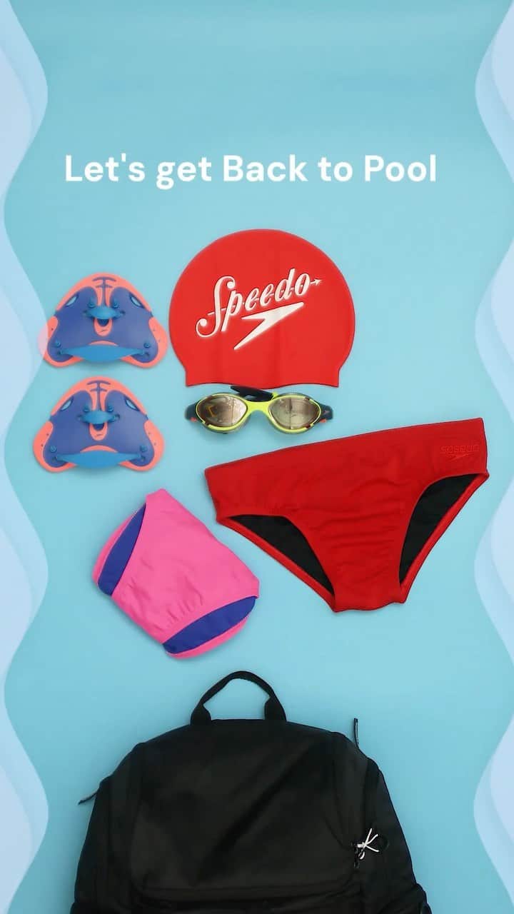 スピードのインスタグラム：「Holidays are over but good news is we are about to get Back to Pool! 💦 Get your kit ready for this season new fitness goals. 💪  It's not just swimming, it's a lifestyle.  #Speedo  #SwimBeyond」