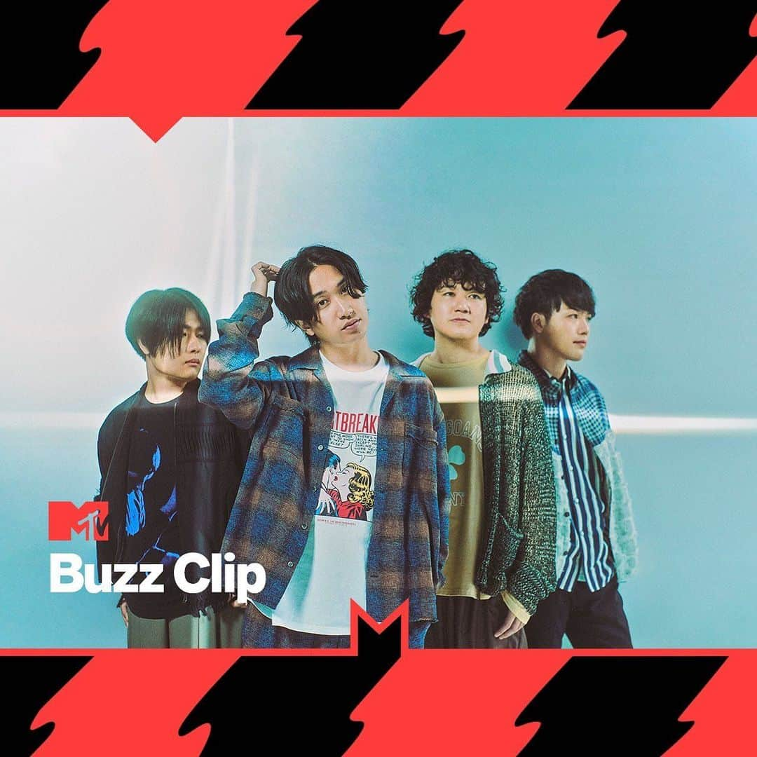 マカロニえんぴつのインスタグラム：「_  BUZZ CLIP 邦楽🎧⚡️  9月1日～15日  最新アルバム【大人の涙】リードトラックの『悲しみはバスに乗って』がMTVの9月前期BUZZ CLIPに決定しました❣️🙏✨  #MTV #悲しみはバスに乗って #大人の涙 #マカロニえんぴつ」