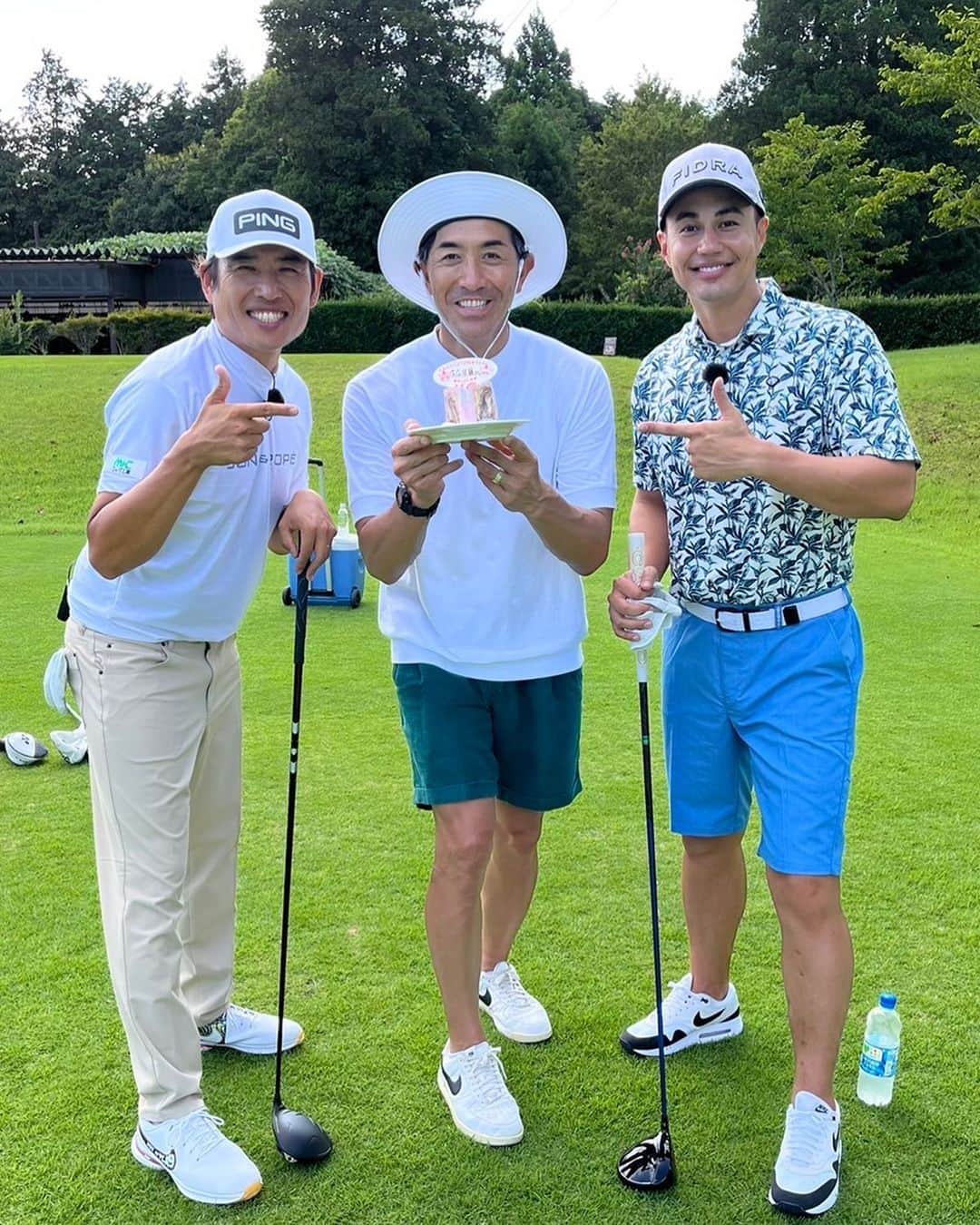 G.G.佐藤のインスタグラム：「今夜9時⛳️  GG佐藤のキモティーフルスイング！！！ 見てねー！  #みんなの飛ばしTV #キーワードは”外角低めを引っ張る”」