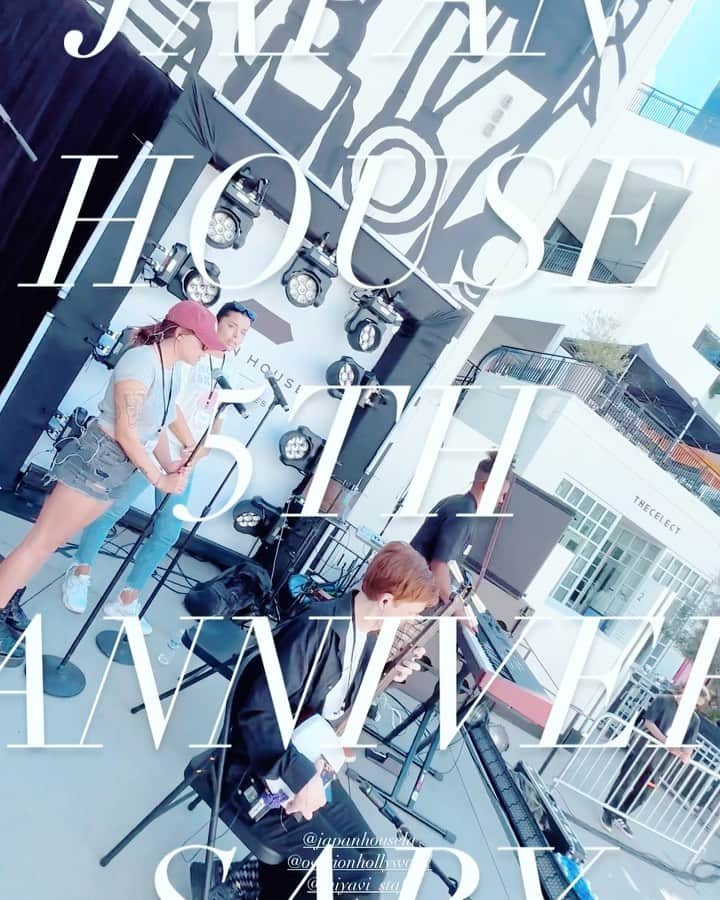 のインスタグラム：「It was a good day   🤘🏻🇯🇵🌏🇺🇸🌴😃  #JapanHouse #LA #5thanniversary」