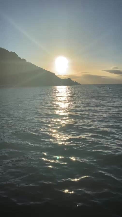 AWASHIMA HOTEL 淡島ホテルのインスタグラム：「夕陽ライブ Sunset instagram live.」