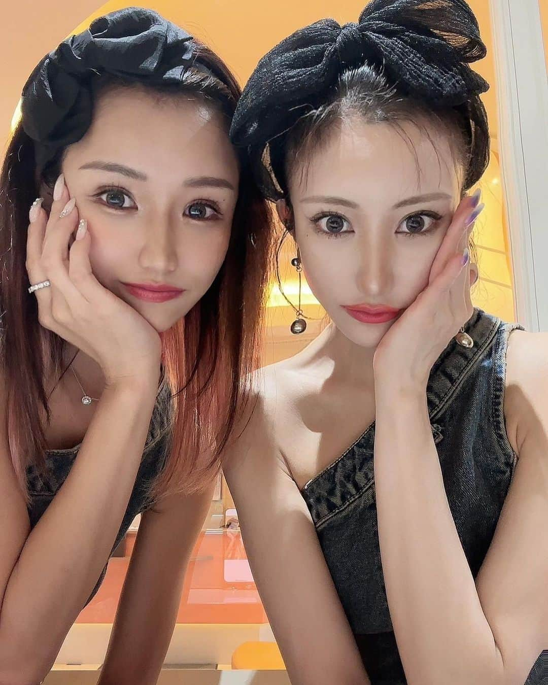 yu-yu.（友癒）さんのインスタグラム写真 - (yu-yu.（友癒）Instagram)「. 月に一度のお楽しみ👯‍♀️ だった日🩵  てもう9月やん🥹」9月1日 18時26分 - ____yu_yu____