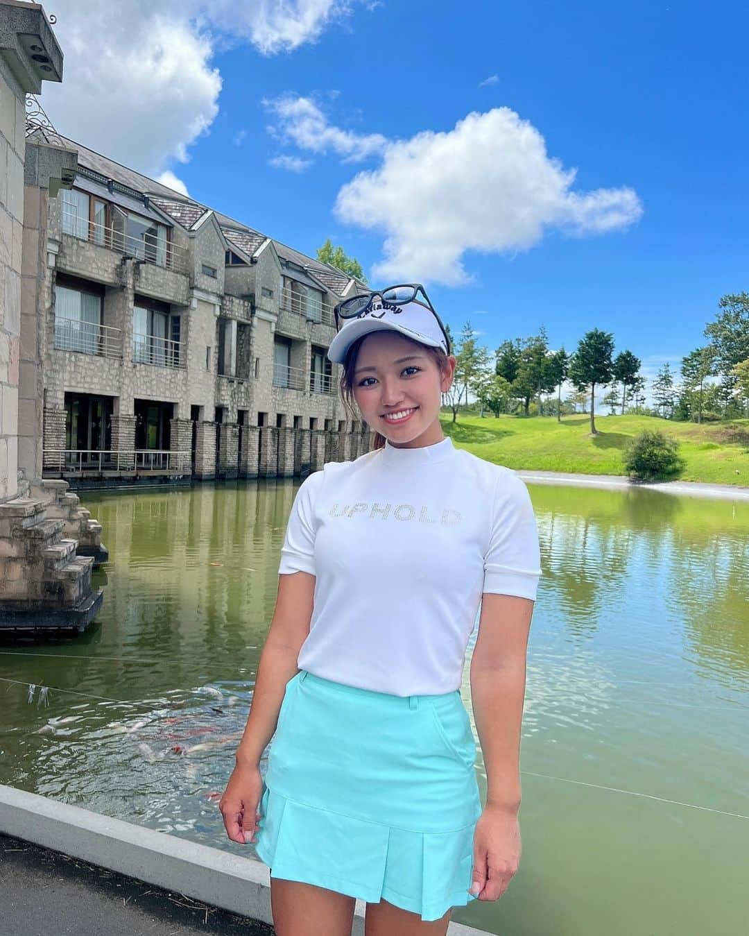 MINAMIさんのインスタグラム写真 - (MINAMIInstagram)「@uphold_golf82 🤍 新しいウェアを着てみました😚✨ 着心地めちゃくちゃ良かったです🥰❤️  シューズは #サヨナラクツヒモ 🤍 .  #ゴルフ #ゴルフ女子 #ゴルフ男子 #スポーツ女子 # #golf #golfing #golfer #golfwear #ゴルフウェア #ゴルフコーデ #YouTube #골프 #골프여자 #高尔夫  #instagolf #ゴルフ好きな人と繋がりたい」9月1日 18時32分 - minamii_golf