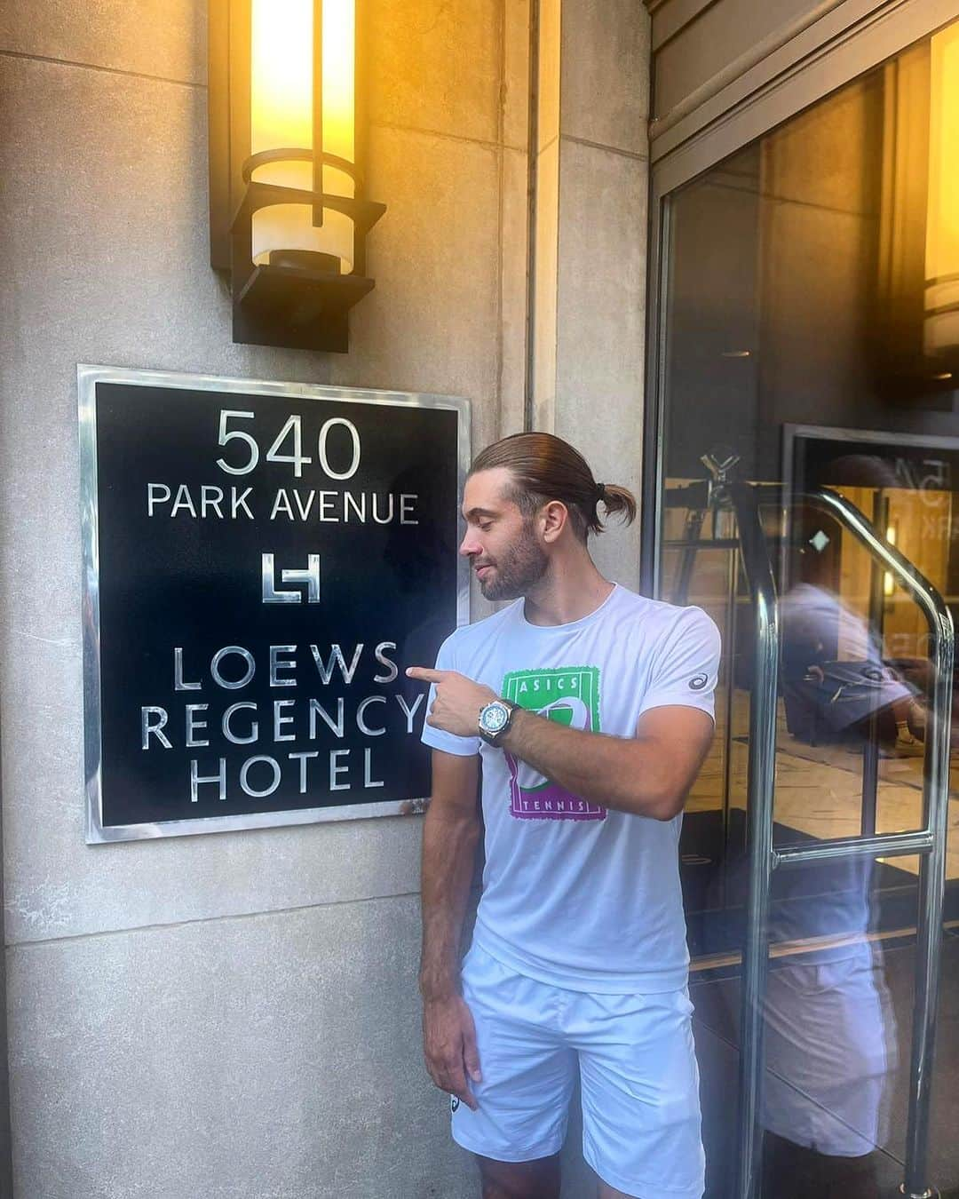 ボルナ・チョリッチさんのインスタグラム写真 - (ボルナ・チョリッチInstagram)「Short but great stay at @loewsregency 🙌🏼🤩see you next year! 🇺🇸」9月1日 18時54分 - bornacoric