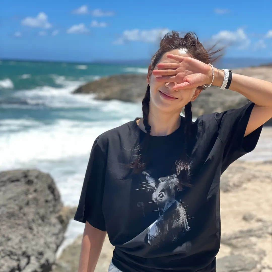 イ・アヒョンさんのインスタグラム写真 - (イ・アヒョンInstagram)「눈이 넘나 부셔서...  #Hawaii #northshore #real hawaii # must visit honolulu#wadog for all of us」9月1日 19時13分 - ujl1011