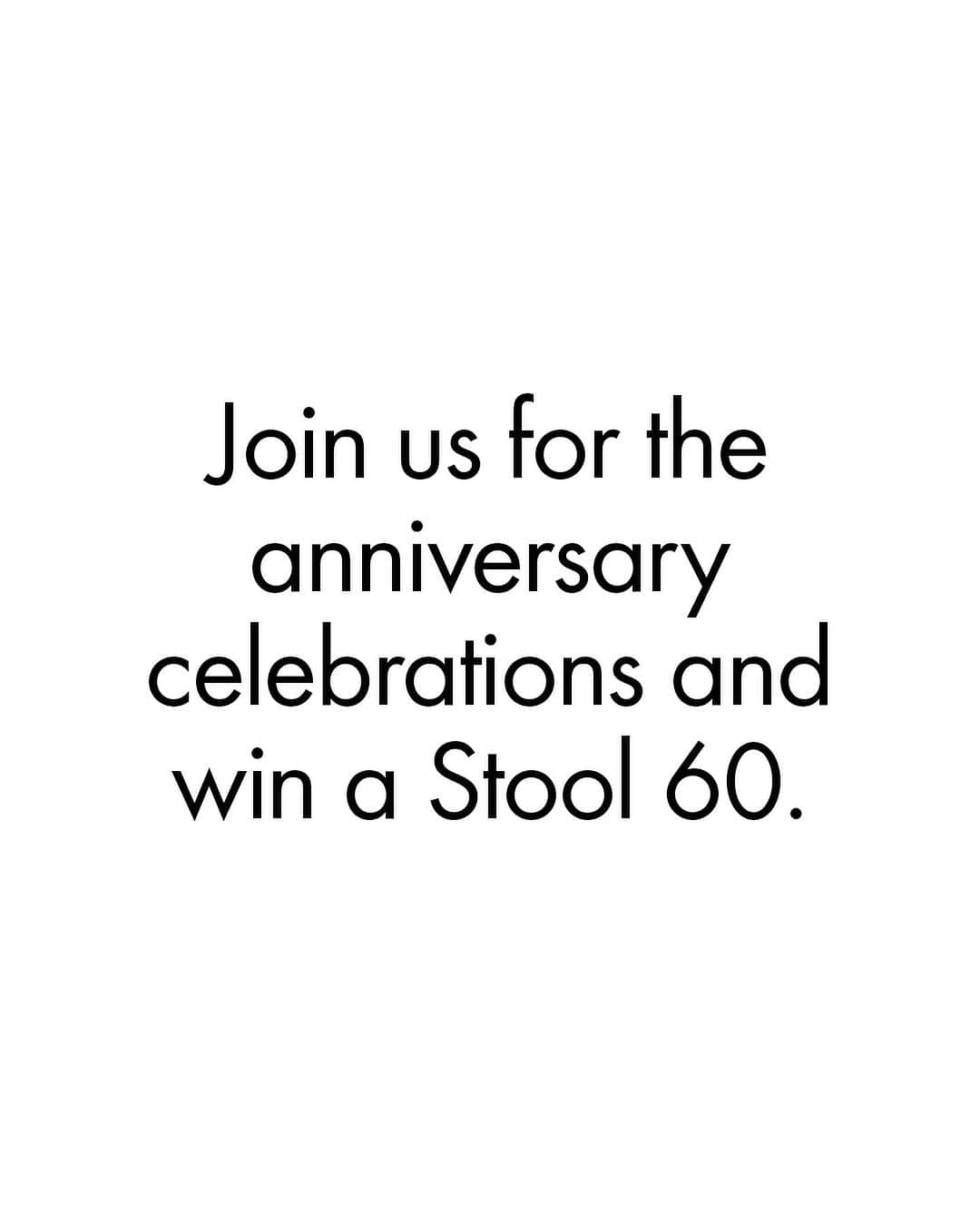 Artekさんのインスタグラム写真 - (ArtekInstagram)「Stool 60: a companion for life.  Join in on the celebrations and win a Stool 60 of your choice* by sharing a picture, video or illustration of your very own stool, your companion for life.   On September 29th the Artek team will pick the 5 most exciting contributions and post them on @artekglobal Instagram. The two winners will be chosen by you, our community.   To enter:  🔸 Produce original content, be it a picture, video or illustration, showing Stool 60 as your companion for life.   🔸Post it on Instagram and/or Facebook, tagging @artekglobal and using the hashtag #90yearsofstool60    We cannot wait to see Stool 60 in your homes, good luck!     To learn more and for T&C´s visit the link in bio.  *T&C’s Apply」9月1日 19時19分 - artekglobal