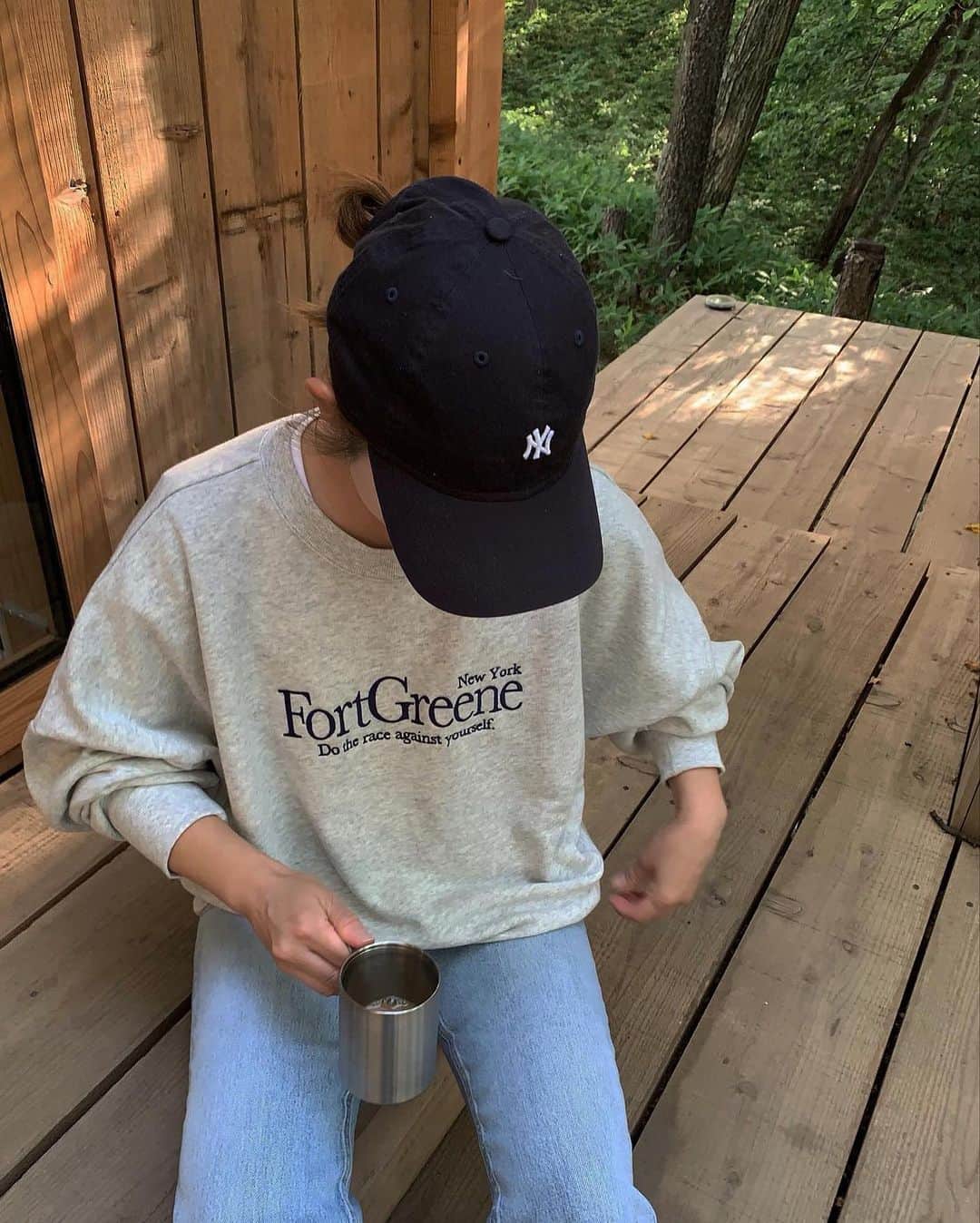 のインスタグラム：「. 最近のキャップコーデまとめ🧢」